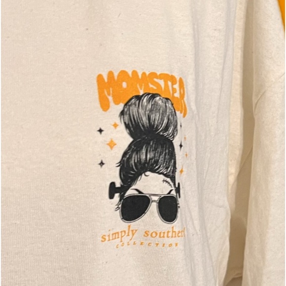 Halloween Tee Monsters Life Simply Southern 
SimplyCute Tees Size XL NWT - Picture 8 of 14